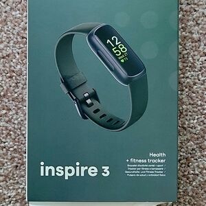 Google Fitbit Inspire 3, Black, NEW